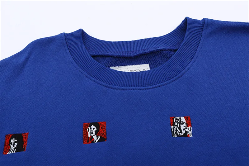 Small Patterned Long Sleeved Pullover Cavempt Sweatshirt Harajuku Style Men Women Round Neck C.E Hoody