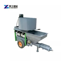 High Pressure Cement Spray Plaster Machine Automatic Plastering Machine Wall Cement Mortar Spraying Machine