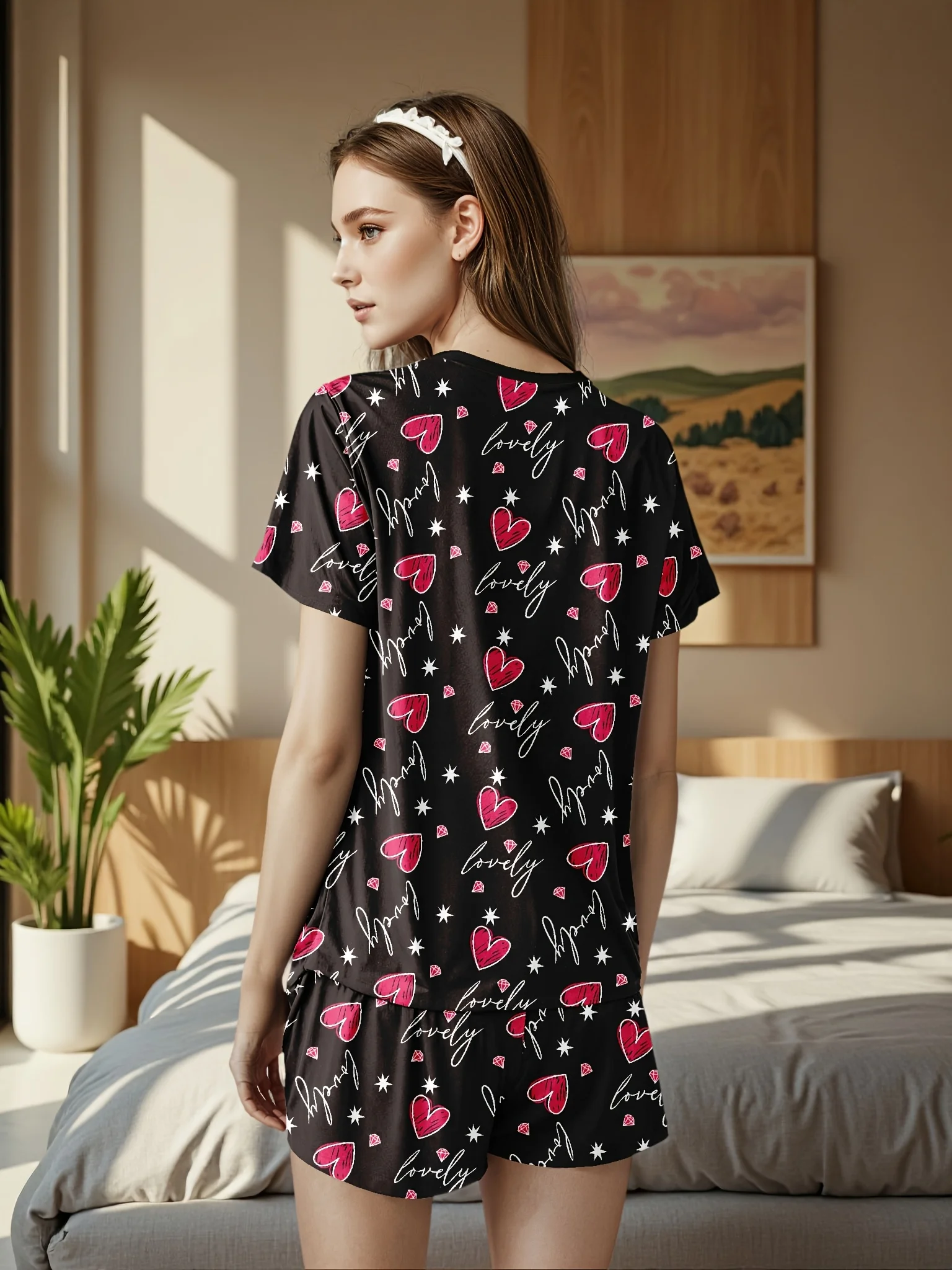 Women's pajama set with 