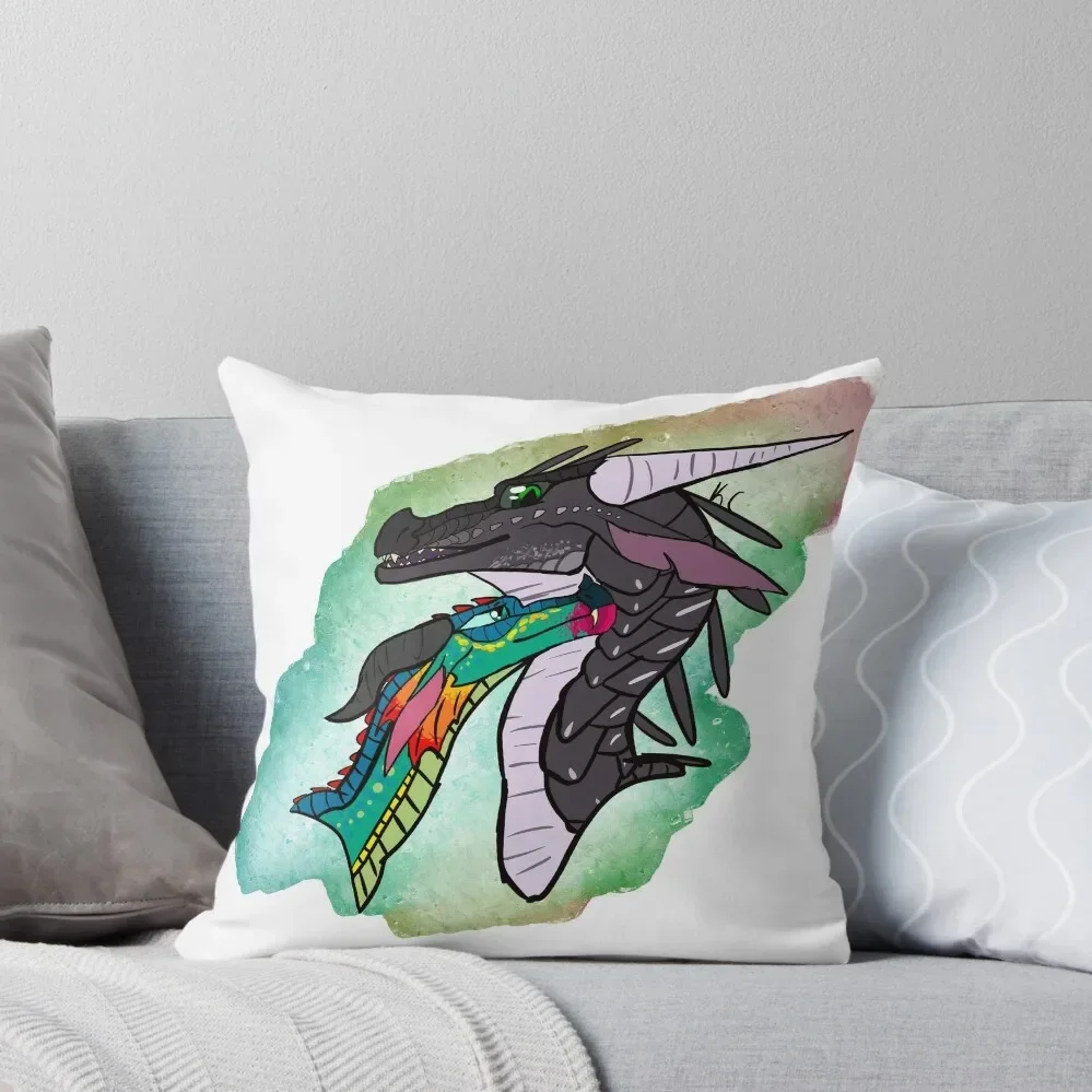 Glory and Deathbringer from Wings of Fire Throw Pillow anime girl Pillow Cover Pillow