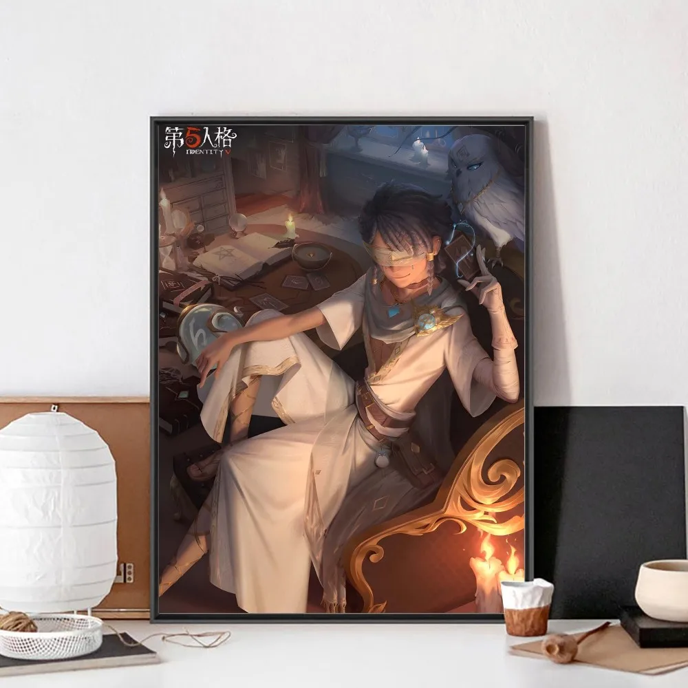 Identity V Chinese Game Poster No Framed Poster Kraft Club Bar Paper Vintage Poster Wall Art Painting Bedroom Study Stickers