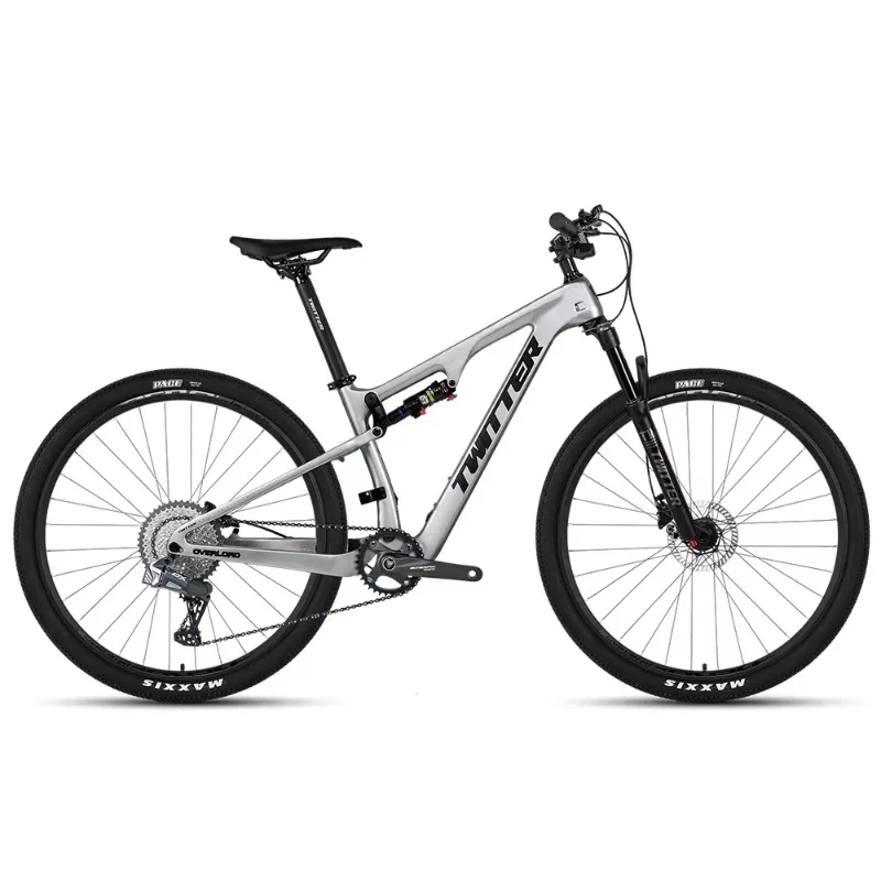 

Hot Selling Twitter Full Suspension Carbon Mountain Bike with WheelTop EDS-13S Wireless Shifting 27.5/29 Inch Bikes Bicycle