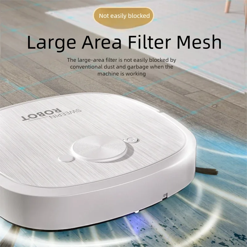3-in-1 Robot Vacuum Cleaner USB Rechargeable Smart Navigation To Avoid Objects Automatic Cleaning Sweeping Machine Sweeper