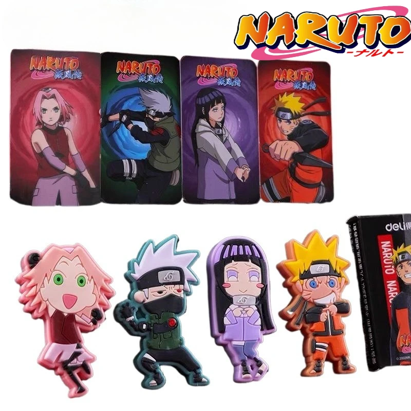 

Наруто мультфильм милый студенческий ластик творческая личность 2D канцелярские принадлежности для мальчиков и девочек школьные принадлежности товары аниме подарок оптом