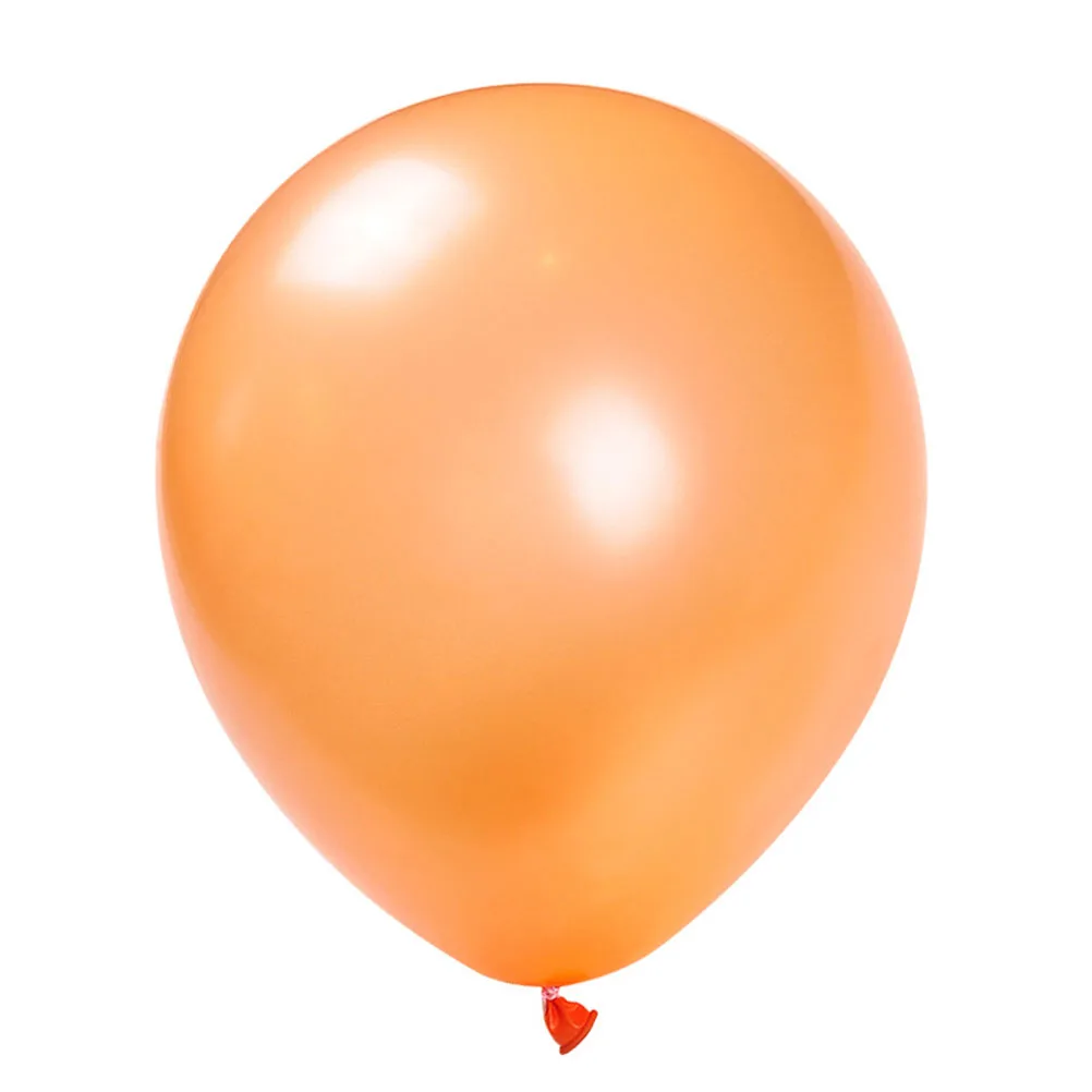 

20pcs 10Inch Latex Balloons Reusable Orange Pearlescent Party Decor Wedding Baby Shower Carnival Homecoming New Year Helium Air