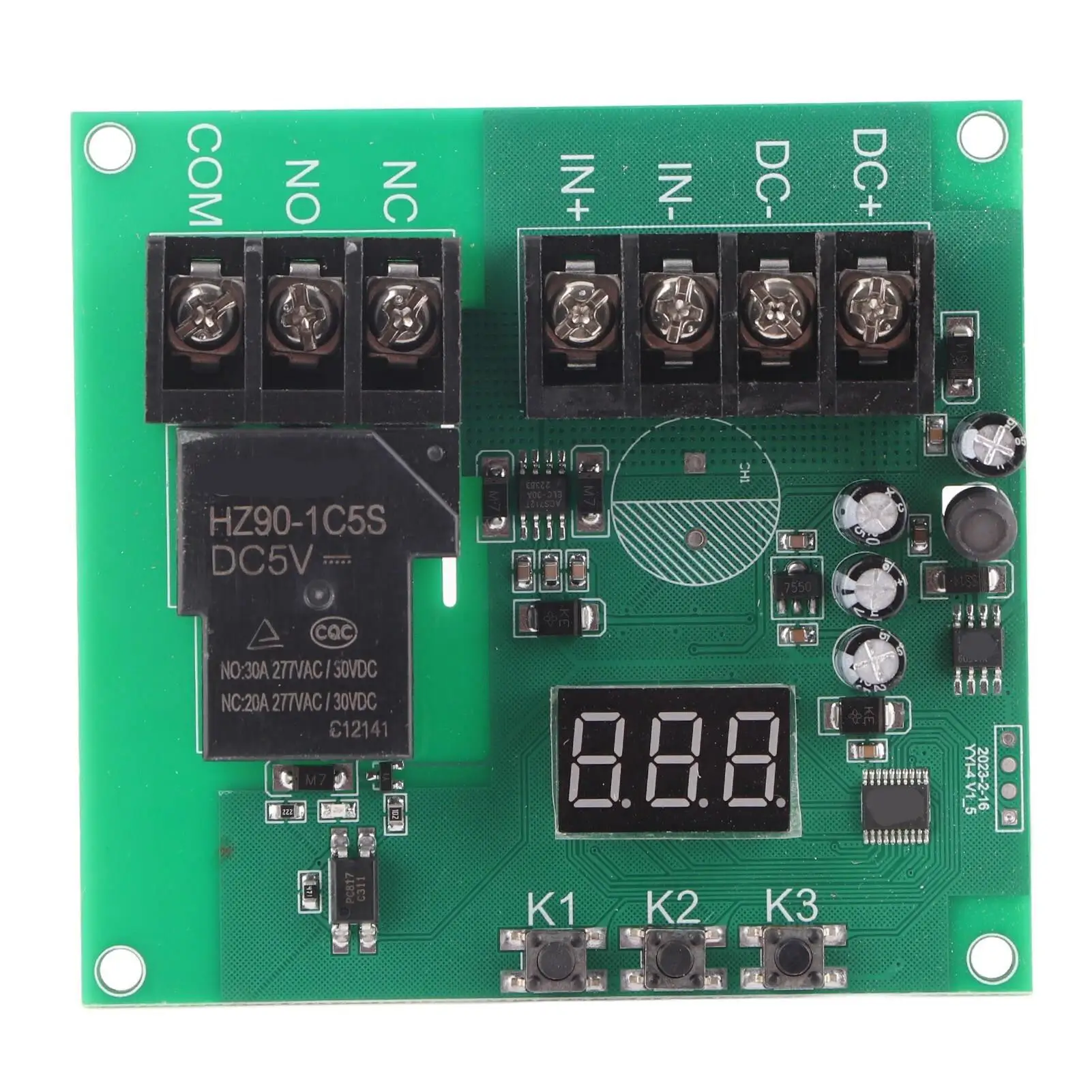 

DC 7-30V Digital Display Sensor Module Protective Board Switch Detector for Home Use