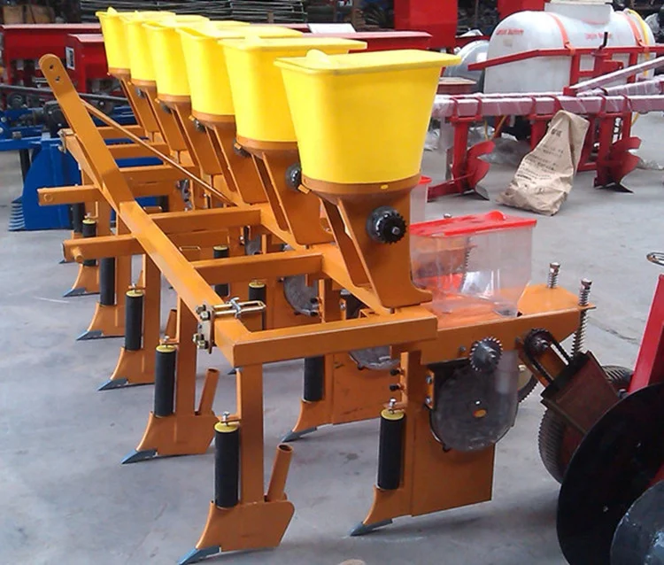 6 Row Corn Seeder & Transplanter Maize Seed Planter For Tractor For Efficient Crop Planting