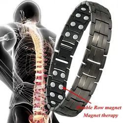 Mens Magnetic Lymph Drainage Detox Bracelet Slimming Therapy Bracelets Arthritis Pain Relief Bangle Health Care Jewelry Gifts