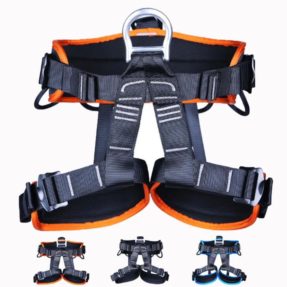 

Professional Harness Bust Seat Belt Rock Climbing Mountaineering Belt Harness Rappelling Equipment Rescue Safety Belt