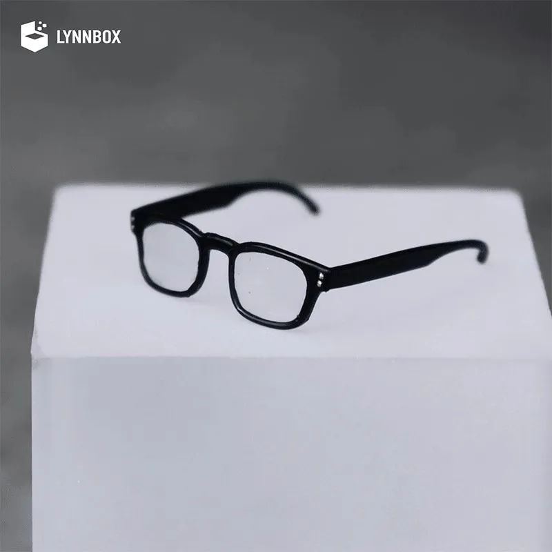 LYNNBOX 1/6 Soldier Black Glasses Model Accessories Toy Fit 12'' Action Figure In Stock