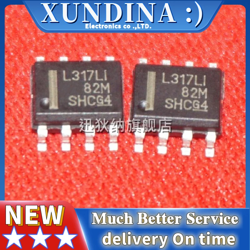 

5PCS/LOT LM317LIDR L317LI SOP-8 new and original IC