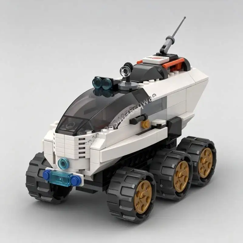 186 PCS Planetary Exploration Rover MOC Vehicle Model Custom Puzzle DIY Assembly Creative Building Blocks Toy Collection Gifts