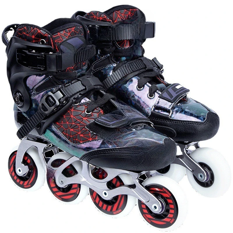 Carbon Fiber Roller Skates, Skating Adult Fancy High-end Master Competitive Professional Flat Shoes