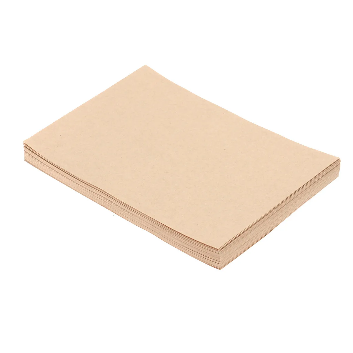 

100 Sheets A5 Vintage Kraft Letter Paper Lined Stationery Smooth Premium Writing Paper for Calligraphy Graffiti Journal Notes