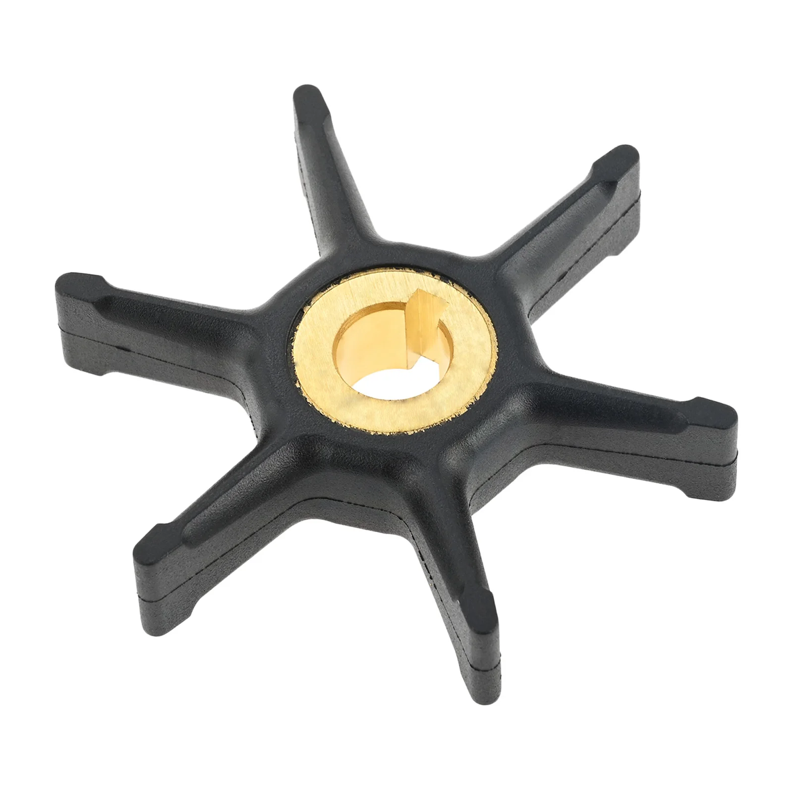 6 Blades Water Pump Impeller 0277181 Fit For Johnson/Evinrude Engine 3 4 5 6 HP Outboard 0434424 277181 434424 Sierra 18-3001