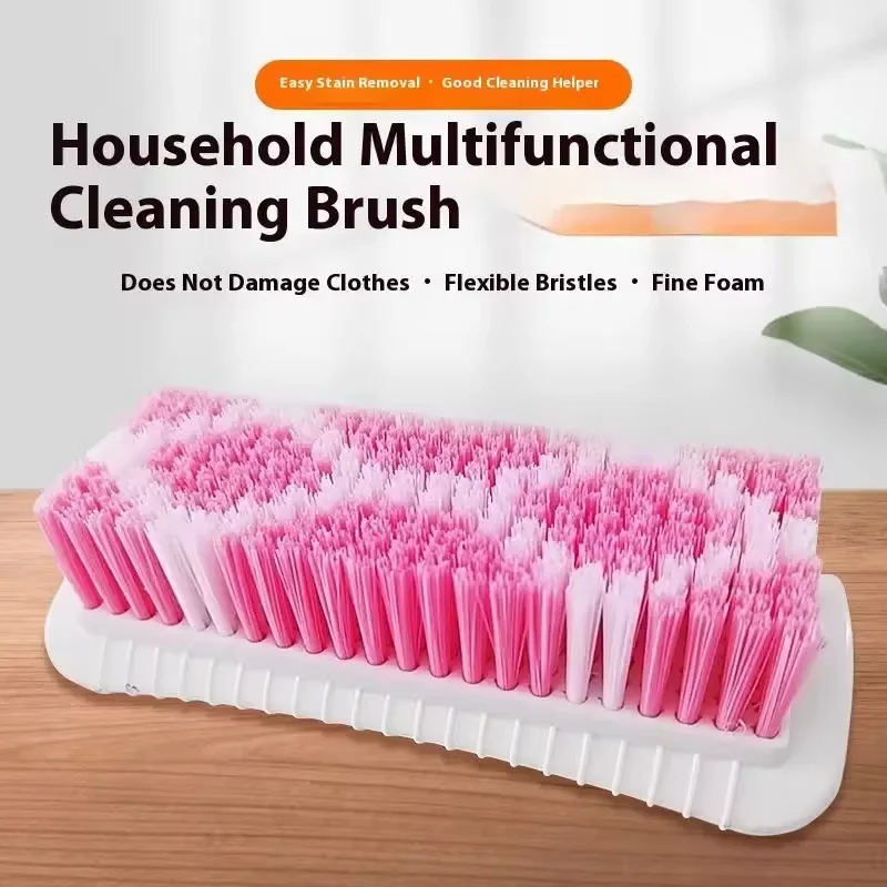 

Durable Hard Bristle Laundry Brush Long-lasting Cleaning Brush No Edding Home Use Clothes And Oes Board Brush