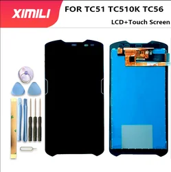 5.0 Inches New Replacement Parts For Zebra TC51 TC56 TC510K LCD Display+Touch Screen Digitizer Assembly Screen