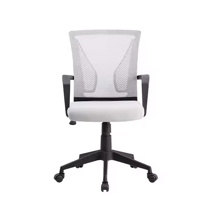 

Space Saving Mid Back Task Chair with Lumbar Support & Flip up Arms for Small Office