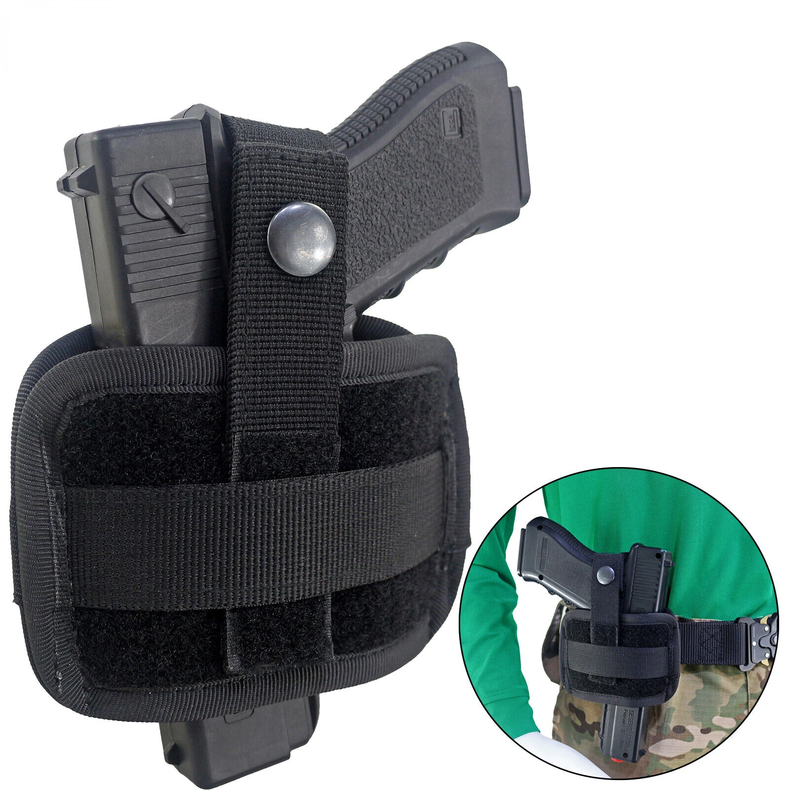 OWB Tactical Gun Holsters for G17 19 22 23 26 / Sig P226 P229 SP2022 / Springfield XD XDS XDM/S&W M&P Shiedld 9MM Holsters