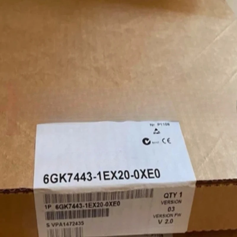 

Brand New Original 6GK7443-1EX20-0XE0 Communications Processor CP 443-1 S7-400 6AG1443-1EX20-4XE0 Fast shipping