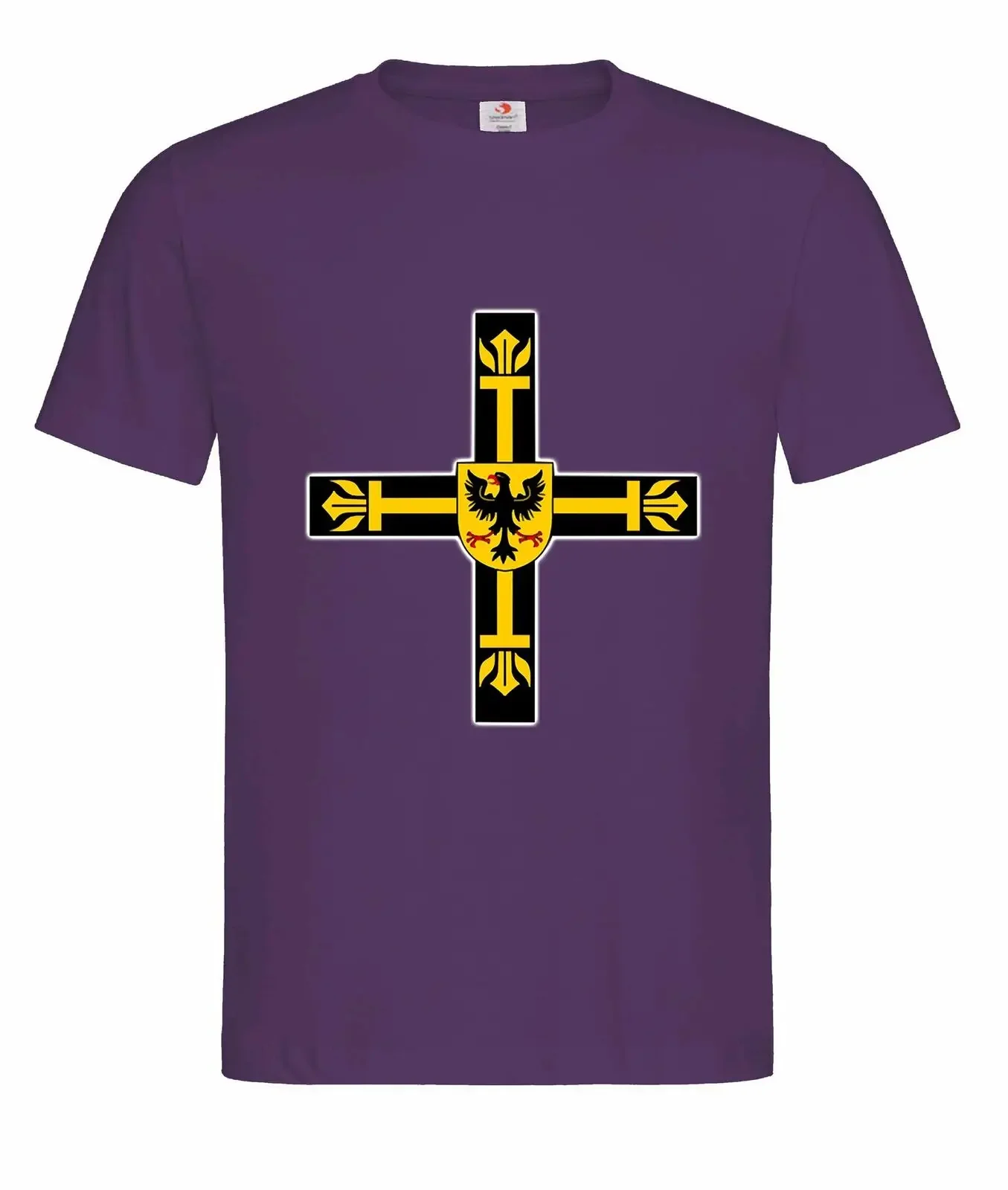 Teutonic Knights Symbol Cross T-Shirt. Summer Cotton Short Sleeve O-Neck Mens T Shirt New S-3XL