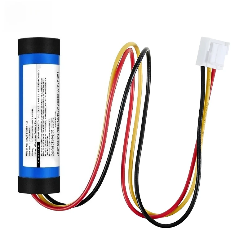 New LI11B001F CPL-598 3.7V 2600mAh 9.62Wh Li-Polymer Replacement Battery for JBL Harman Kardon Onyx Studio 1/2 Bluetooth Speaker
