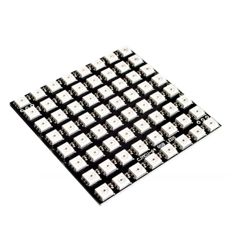 WS2812 LED 5050 RGB 8x8 64 LED Matrix for