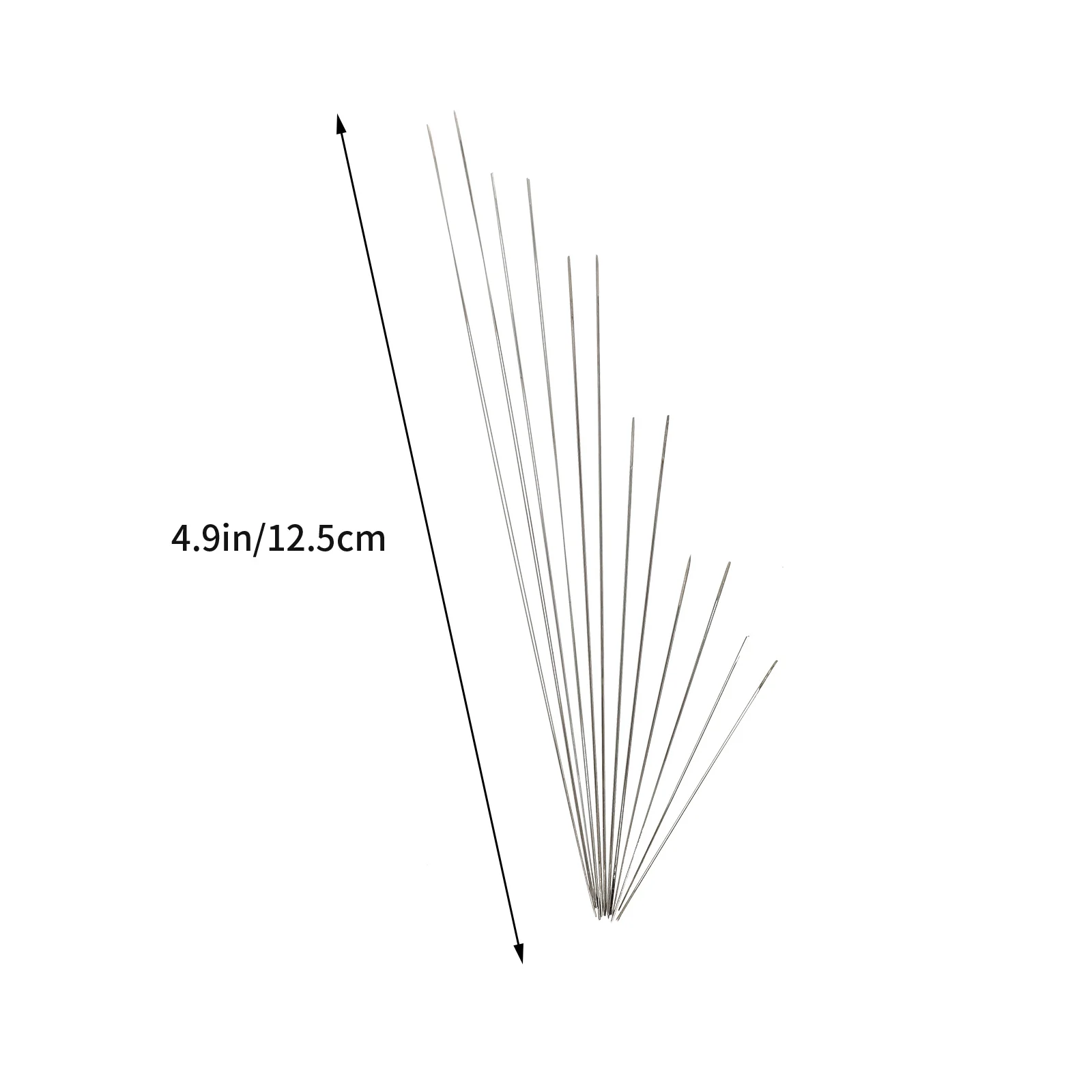 12 Pcs Eye Beading Needles Diy Stitching Embroidery Opening Embroidery Needle Needle Set For Beads Threading Accessories