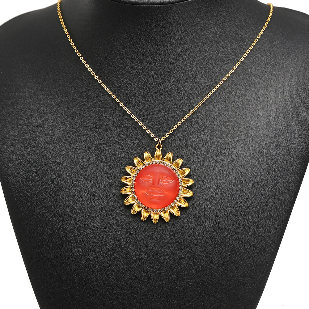3 Stück Edelstahl-Sonnenblumen-Anhänger für DIY Vintage-Schmuckzubehör, Halsketten, Anhänger, Armbänder, Ohrringe – Detail 5