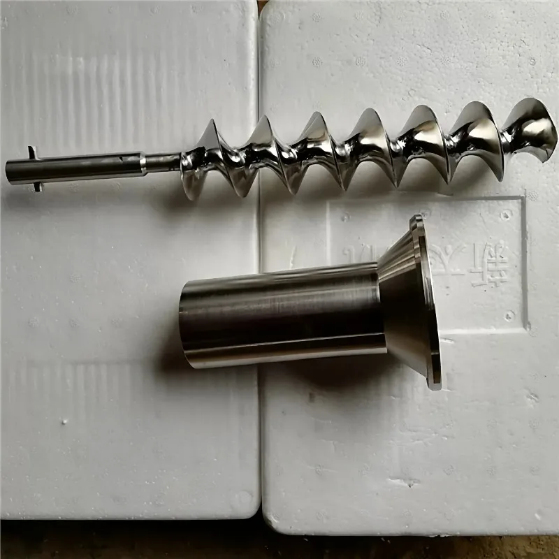 Packaging machine accessories flour glucose measurement feeding screw pressure triangle special customized screw