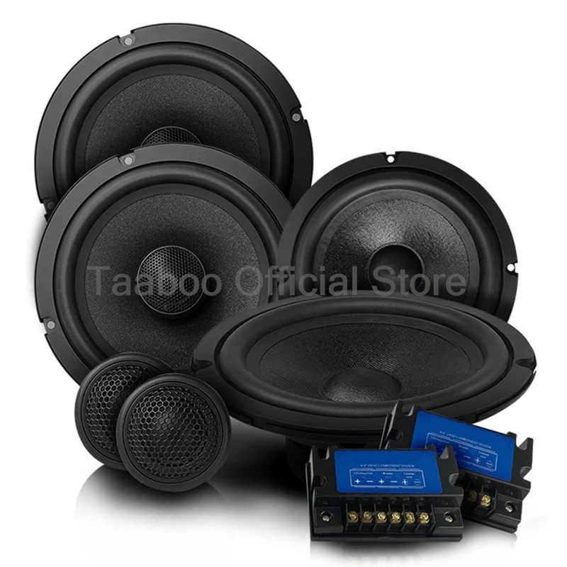 

6.5 Inch Super Subwoofer with Tweeter HiFi 120W High Power Speaker Car Audio Music Stereo Car Speaker Coaxial Horn Modification