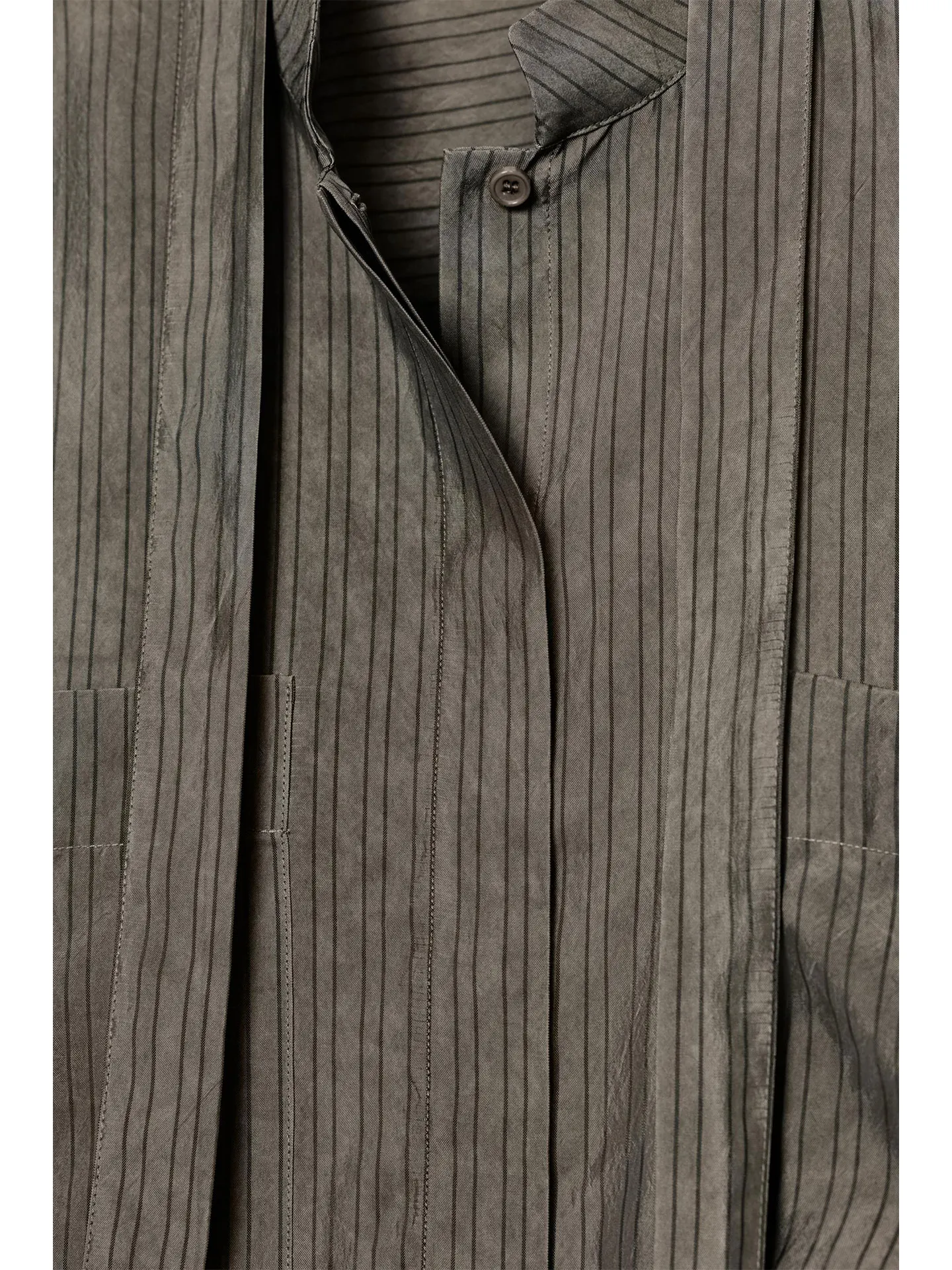 เสื้อสตรีลายทางสไตล์อเมริกัน ดีไซน์เก๋ ทรงหลวม ผูกโบว์  ตกแต่งด้วยเชือก  สไตล์ลำลอง  คอลเลคชั่นฤดูใบไม้ผลิ