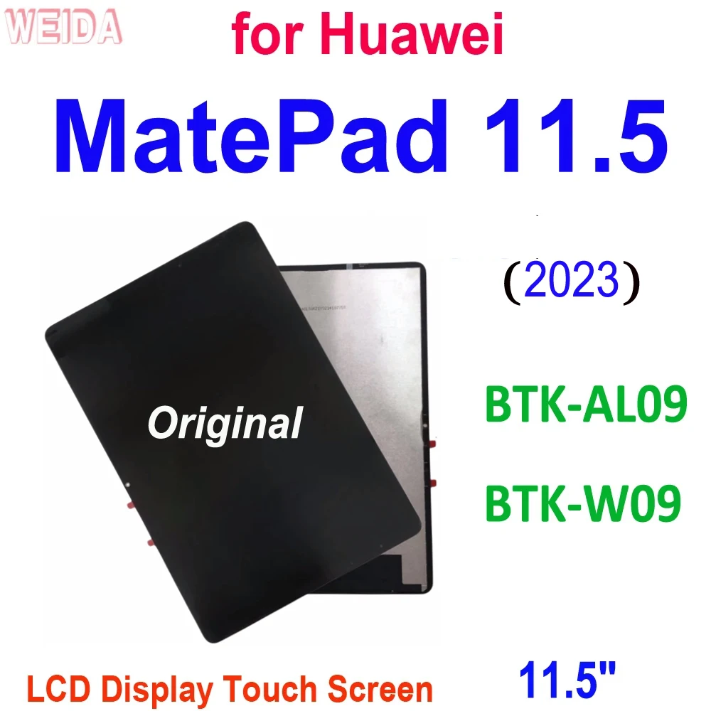 Imagem -02 - Substituição Original da Exposição do Lcd para Huawei Matepad Tela Táctil Conjunto do Digitalizador 11.5 Dentro 11.5 Dentro Btk-al09 e Btk-w09