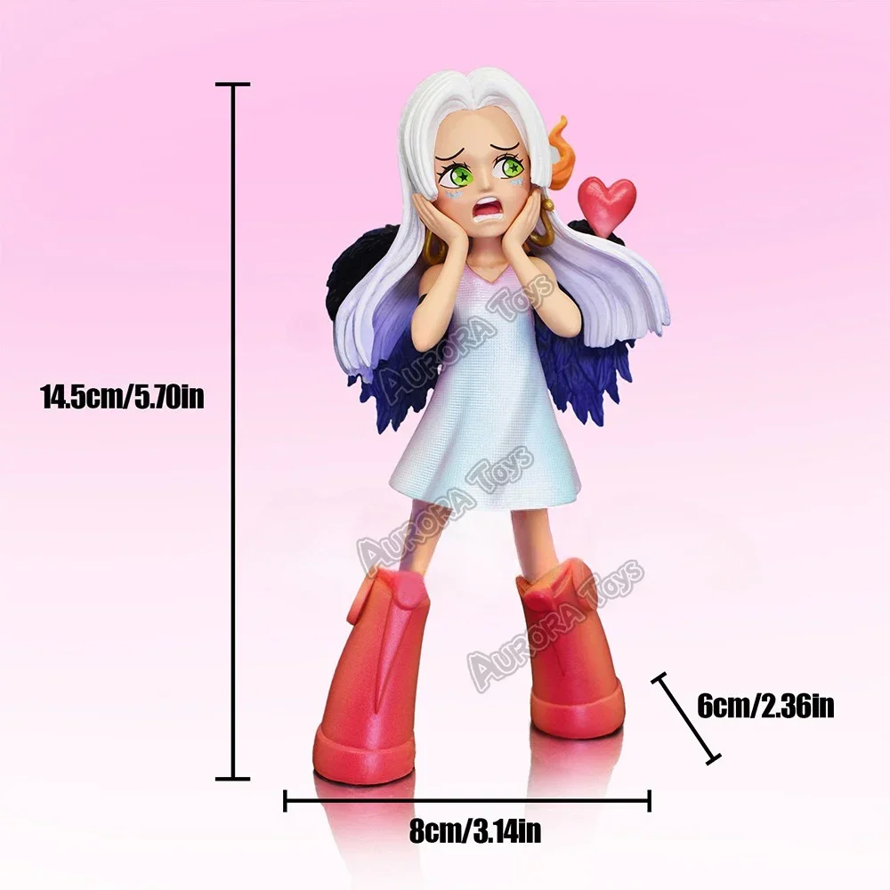 5.7in/14.5cm Anime One Piece rysunek Seraphim Boa Hancock figurka kolekcja pcv zabawki modele prezenty