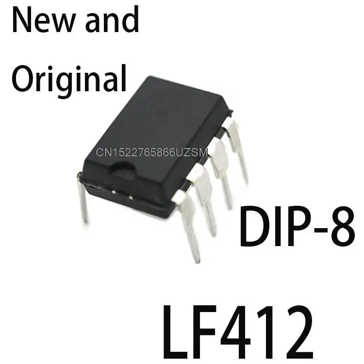 10PCS New and Original LF412CP DIP-8 LF412ACN DIP LF412CN DIP8 LF412