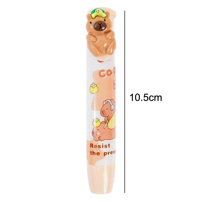 カピバラ消しゴム,きれいで柔らかい機械式,学生用文房具,鉛筆プレス,事務用品,ギフト