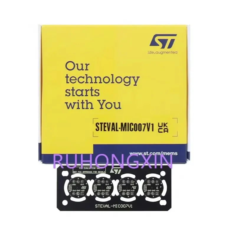 

STEVAL-MIC007V1 IMP23ABSU MEMS Analog Omnidirectional Microphone Audio Evaluation Board