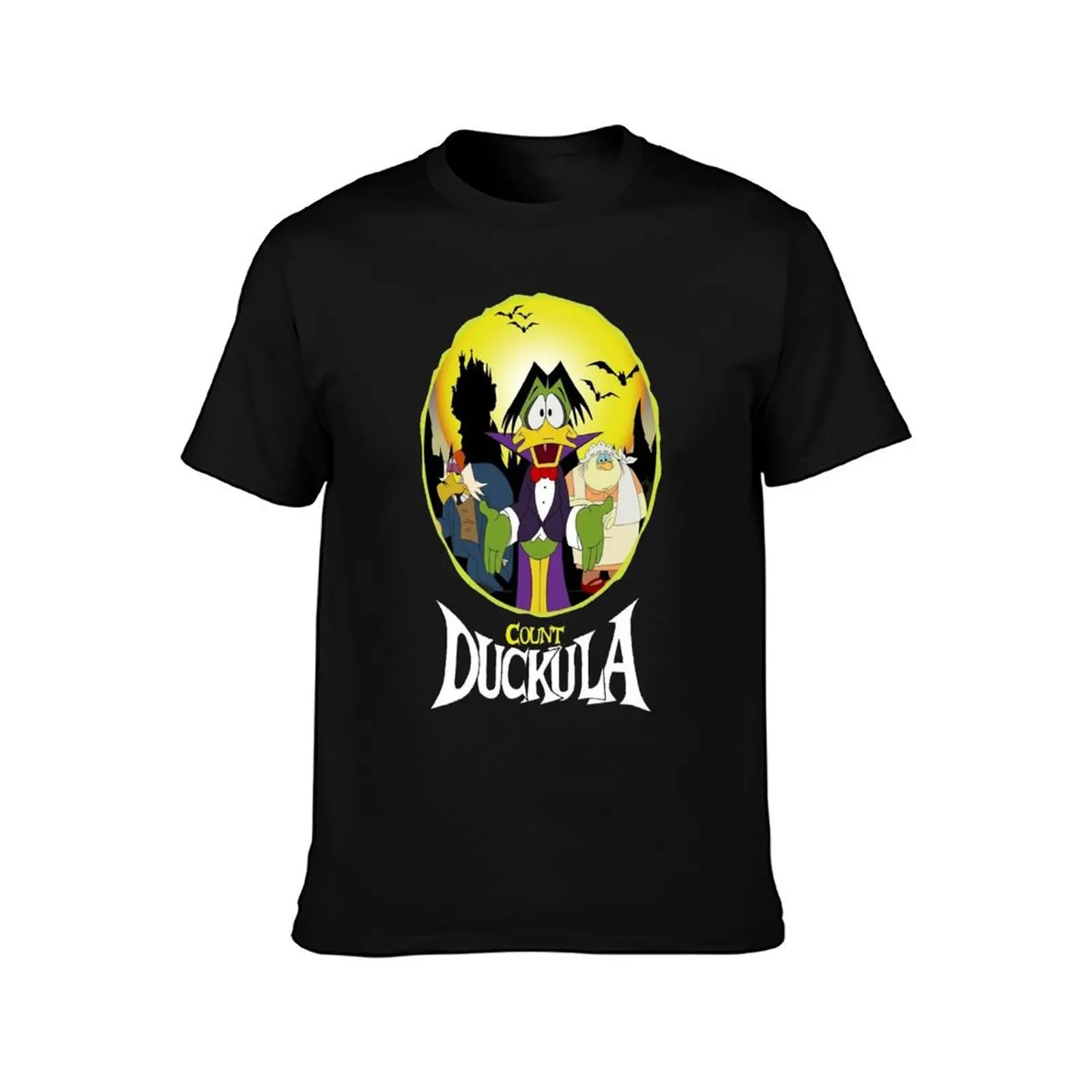 Count Duckula Classic T-Shirt Casual Loose Daily Wear T-Shirt