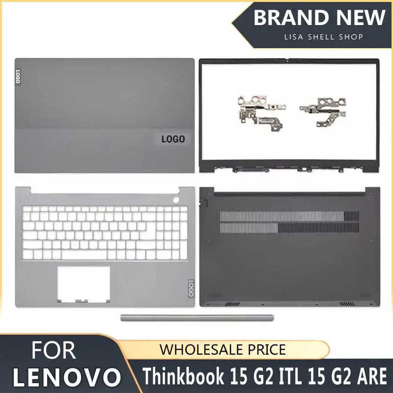 

Новинка для ноутбука Thinkbook 15 G2 ITL 15 G2 это задняя крышка ЖК-дисплея Передняя рамка верхняя Подставка для рук Нижняя детская петля крышка