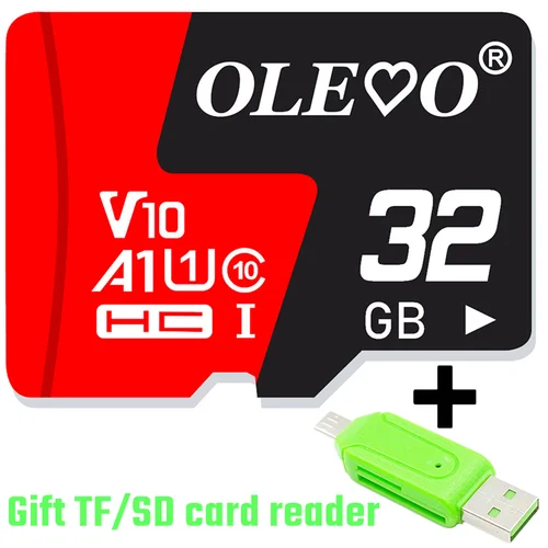 Imagen 1 del producto Tarjeta de memoria Original de 64GB, Mini tarjeta SD de alta velocidad, 16GB, 32GB, 128GB, 256GB, tarjeta Flash TF para teléfono inteligente