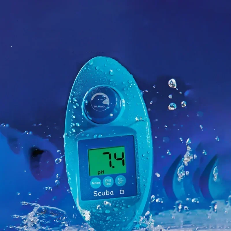 

Upgrade Electric Water Quality Testing Instrument Handheld Water Measuring Instrument Water Test Box Large Natatorium Swimming P