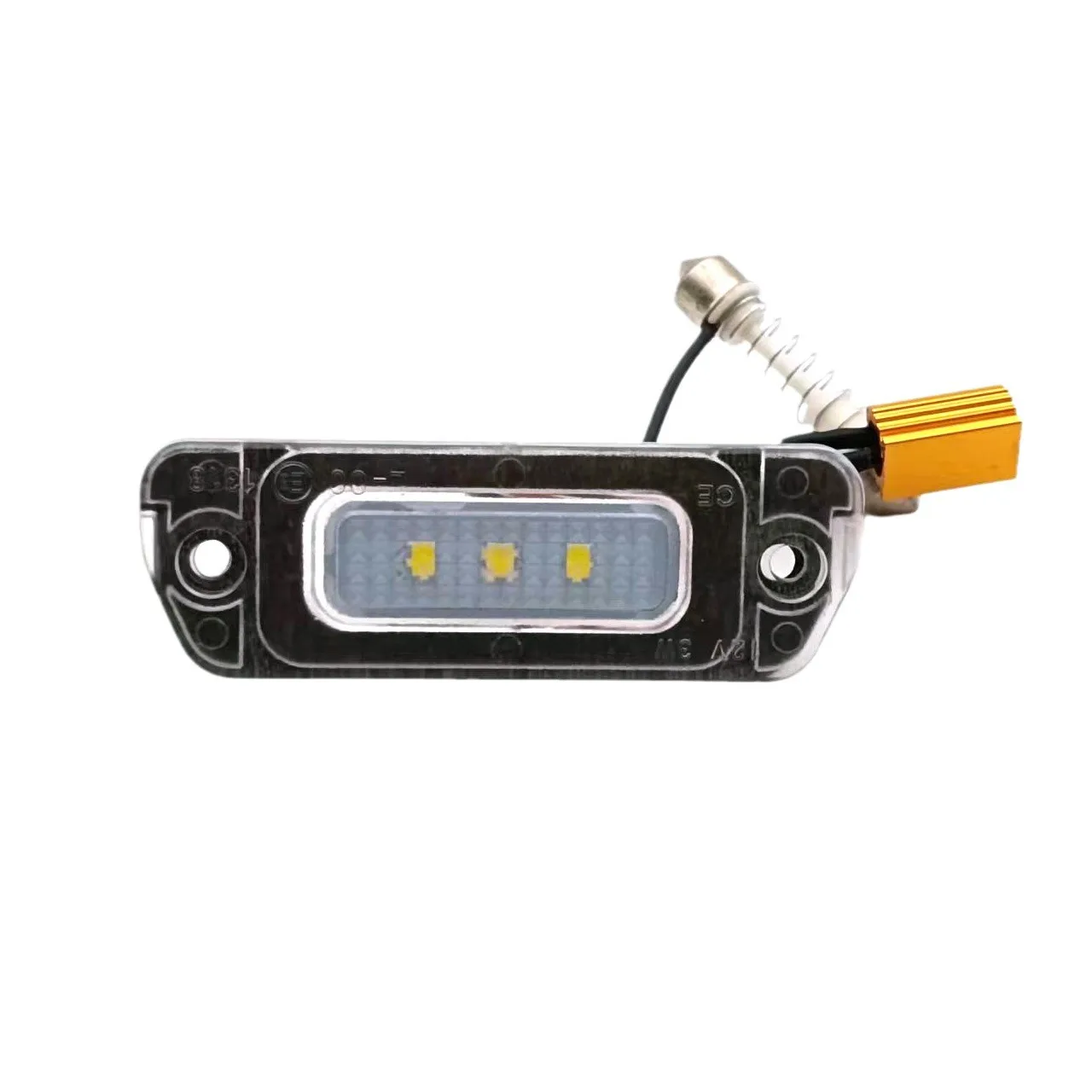 Fotografia 6: Luz de Placa de Licença LED para Mercedes Benz W251 W164 X164, Decodificador para Classe R, Classe ML, Classe GL