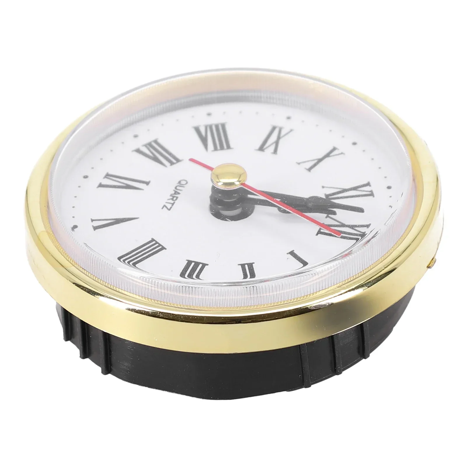Brand New Creative Useful Inserts Movement Quartz Clock Insert DIY Clock Clock Inserts 1pc 65MM Gold Color Plastic