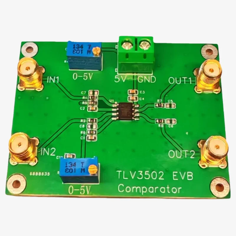 TLV3502 Module, Dual Channel Comparator Module, Ultra-High Speed, 4.5ns Propagation Delay, Rail-to-Rail Output