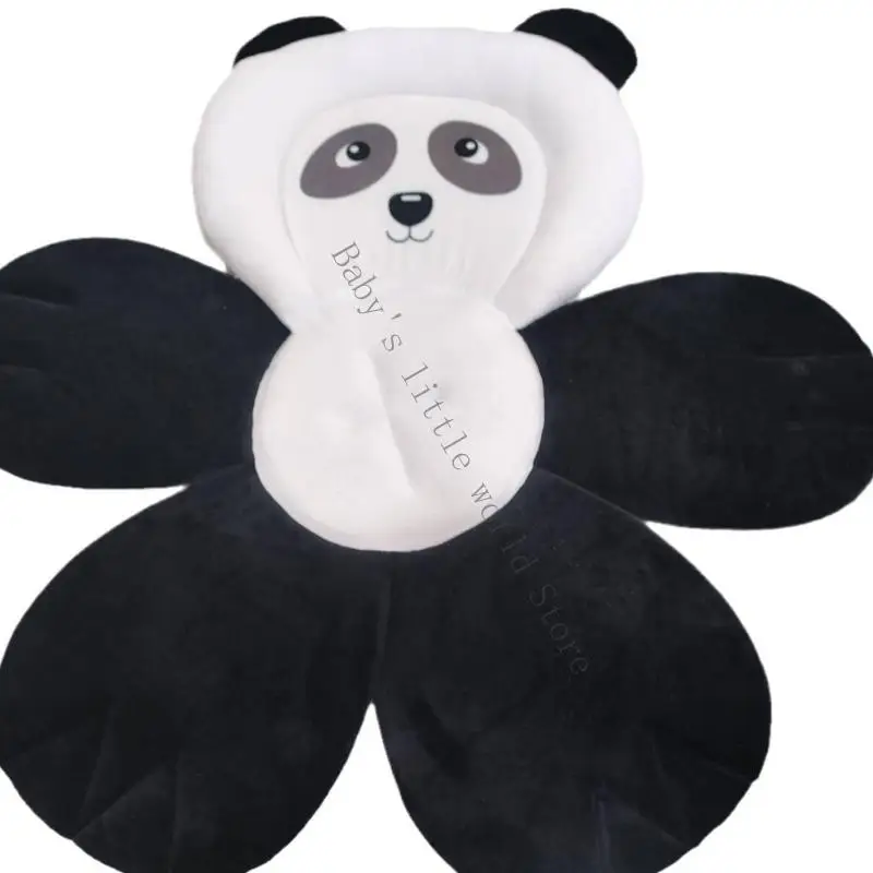 مقعد حمام سريع الجفاف وسادة مريحة شكل الباندا وسادة حمام للأطفال الرضع حديثي الولادة 0-6 أشهر حوض الاستحمام هدية الاستحمام B2EB #2