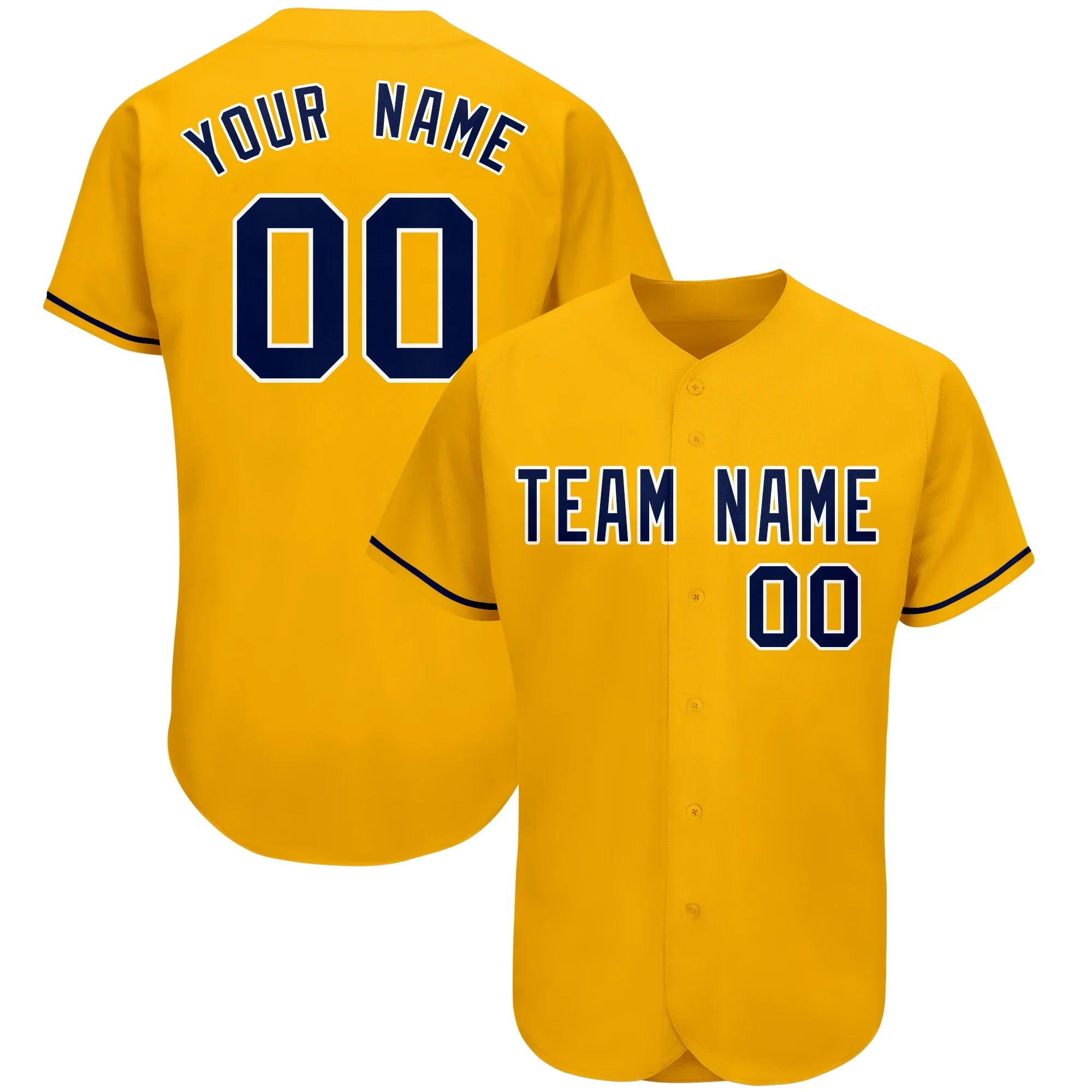 Custom Men’s Baseball Jersey Personalized Stitched Name & Number Sports Shirt for Adult