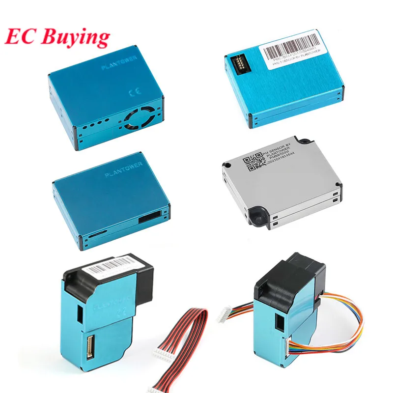 Plantower PM2.5 Sensor PMS5003 PMS7003 PMS3003 PMSA003 PMS5003T PMS9103M ZH03B Cyfrowy laserowy moduł czujnika pyłu z cząstek powietrza