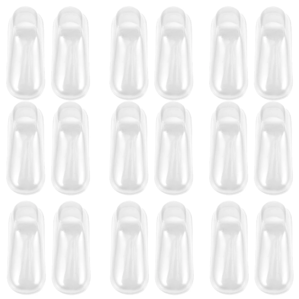 

40pcs PVC Transparent Shoe Supports for Toddler Baby Shoes Socks Display Stands 10CM Durable Mold Shaper Storage