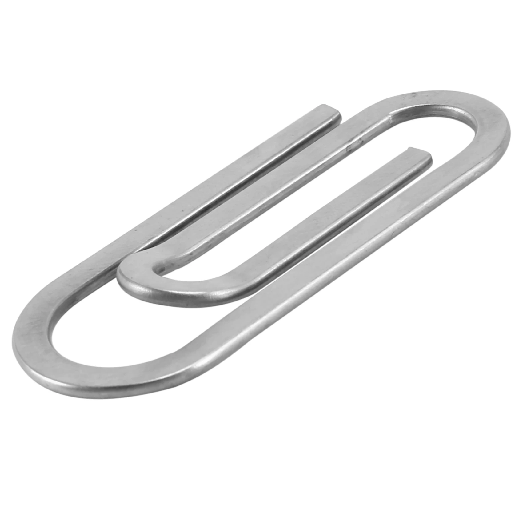 Clipe de aço inoxidável Clipe de dinheiro Homem prateado