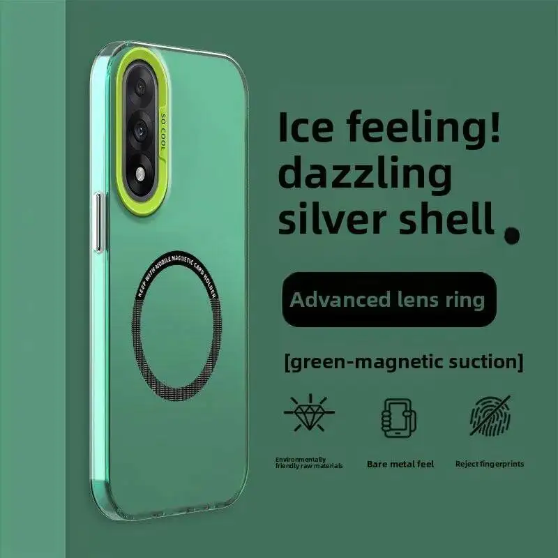 

For Magsafe Magnetic Hinge Protection Transparent Shockproof Phone Case For For OnePlus Nord 5 4 CE5 Ace5 Ultra Cover